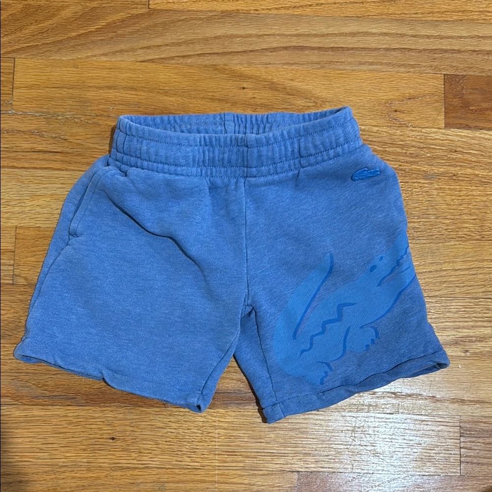 Lacoste Blue Boys Shorts Size 4